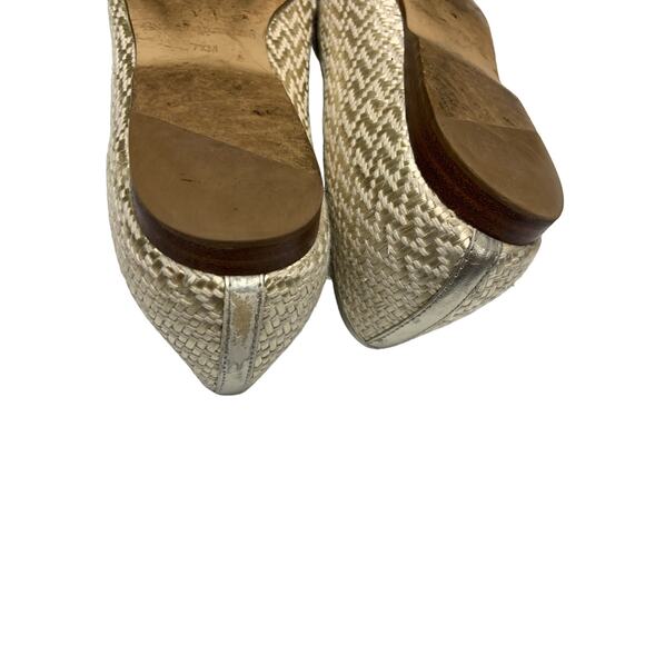 Enzo Angiolini Light Gold Loafers Size M - Picture 7 of 7